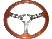Abarth Wooden Steering Wheel